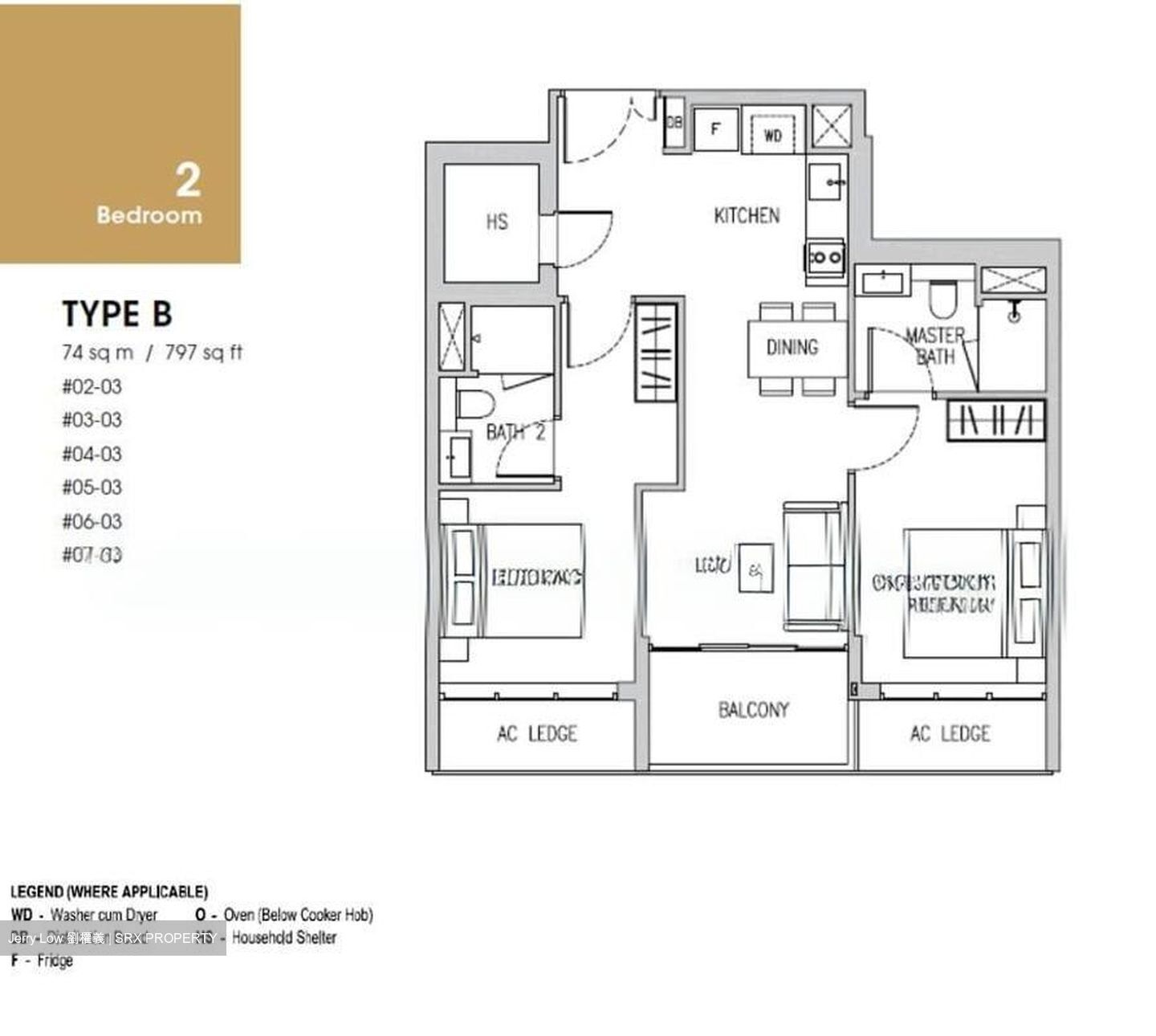 Gems Ville (D14), Apartment #525625121